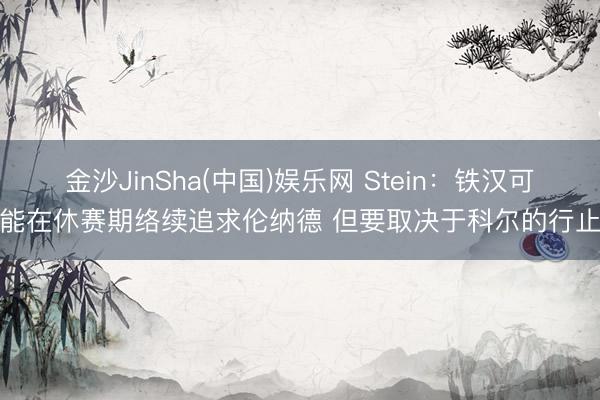 金沙JinSha(中国)娱乐网 Stein：铁汉可能在休赛期络续追求伦纳德 但要取决于科尔的行止